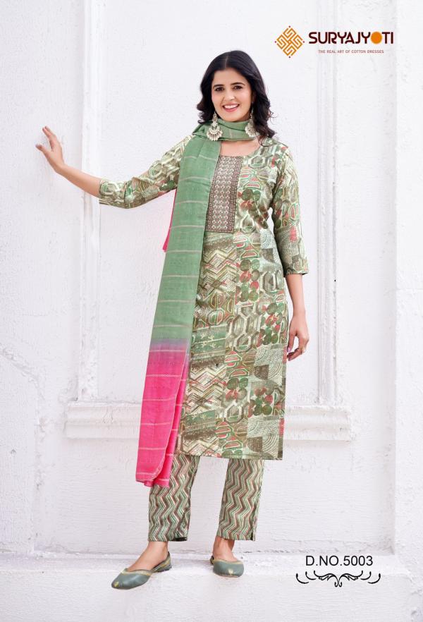 Suryajyoti Kritika Vol-5 – Kurti Pant With Dupatta